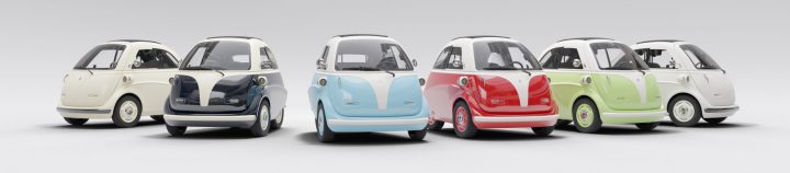 The “bubble-car” is reborn with electric power