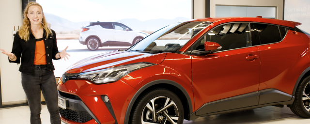 Grace Webb explains Toyota hybrid driving fuel saving techniques