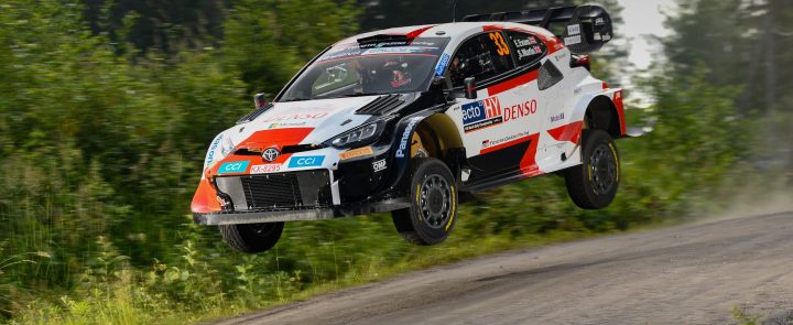 Evans takes second Finnish win & closes on WRC lead