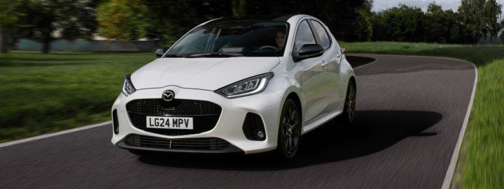 Facelift for MY2024 Mazda2 Hybrid