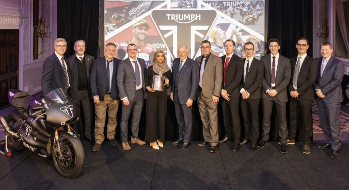 Torrens Trophy goes to Triumph Motorcycles