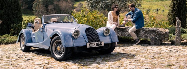 Classic Morgan Plus Four reimagined for future