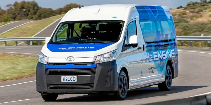 Toyota to test hydrogen-electric vans