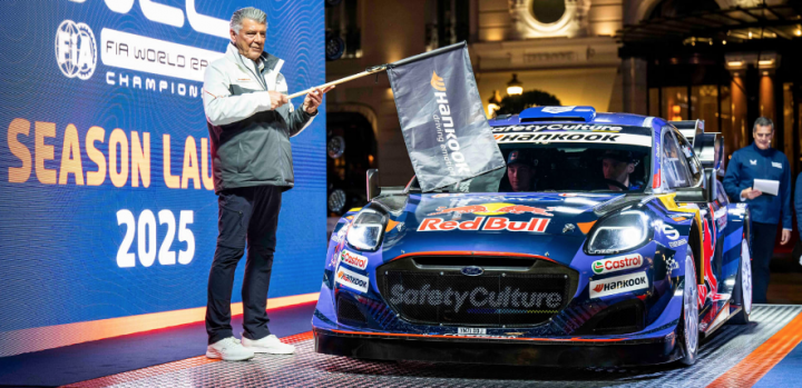 2025 WRC launches in Monte Carlo