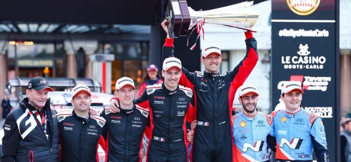 Ogier and Evans set down WRC 2025 markers