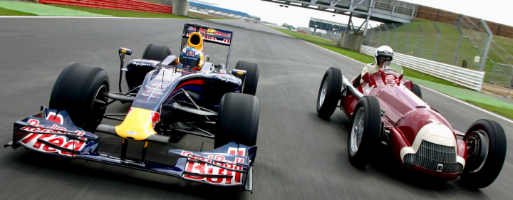 75 years of F1 celebrated this week in Silverstone Festival