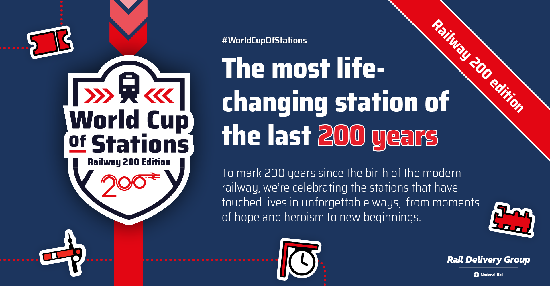 All aboard and vote for your favourite station