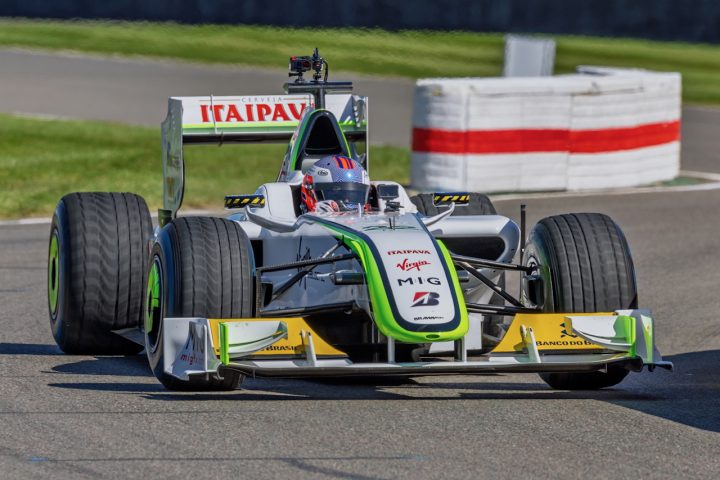 Button & Brawn wow crowds at sunny Goodwood