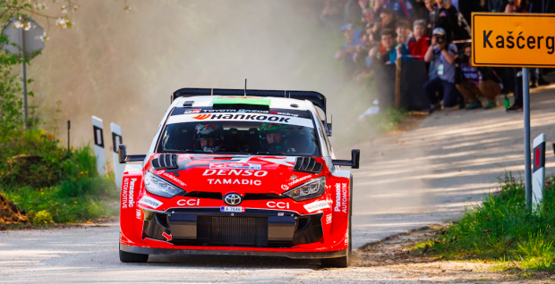 Toyota take firm grip on WRC Croatia